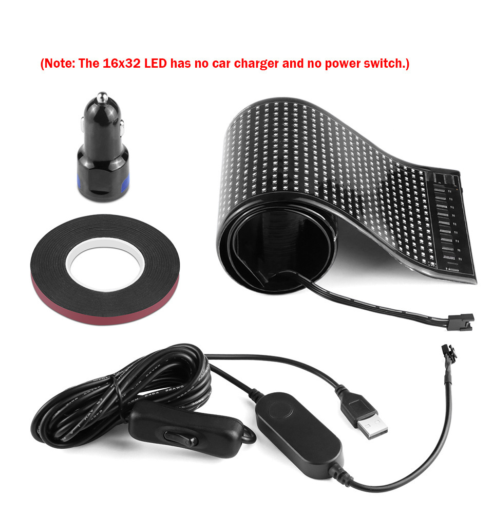 شاشة عرض ناعمة قابلة للبرمجة عبر منفذ USB بتقنية مصفوفة بكسل LED - Image 6